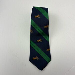 TOMMY HILFIGER Motorcycle Tie 100% Silk Tie